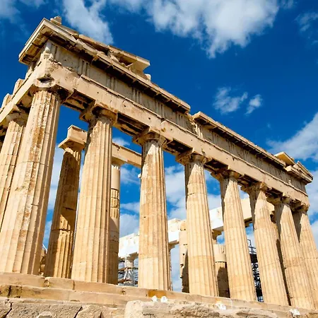 Magnificent Athens Villa 1 Bedroom Villa Aizen Garden View Ground Floor Platia Agion Asomaton